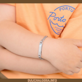 Boys Silver Bracelet with Engraving: A Special Gift for Little Boys with Big Personalities